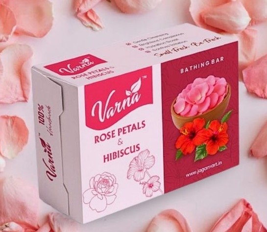 Rose Petals & Hibiscus Soap