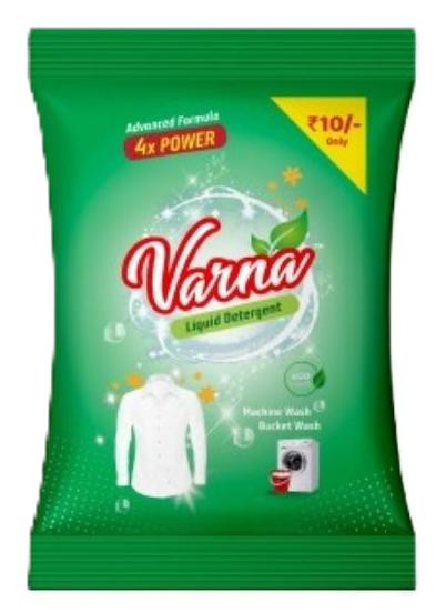 Varna Liquid Detergent Sachet Green