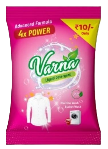 Varna Liquid Detergent Sachet Pink