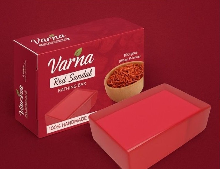 Red Sandal Bathing Soap